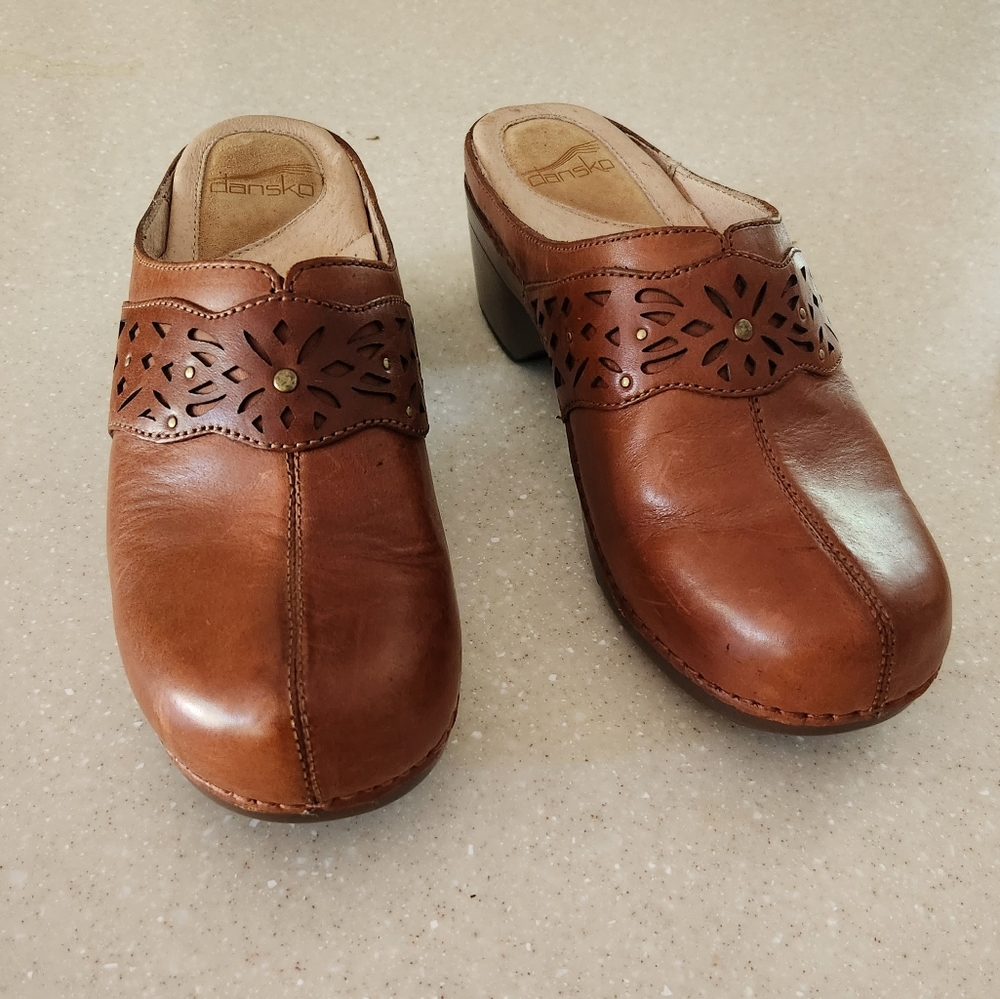 Dansko Leather Mules
